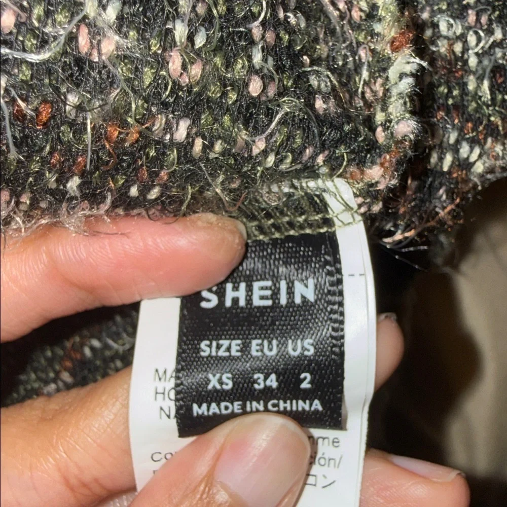 Green & Brown Cardigan - Picture 3 of 3